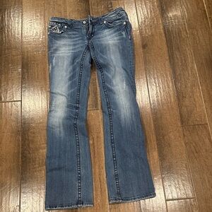 Miss Me Blue Boot Cut Jeans
